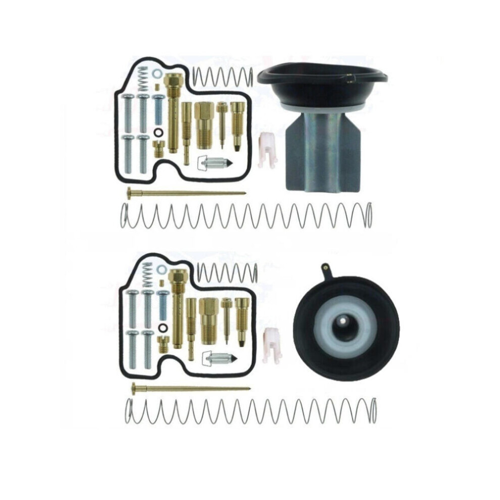 Carburetor Repair Kit Compatible With Kawasaki Prairie Brute Compatible Withce 650 Kvf650 9174446935712