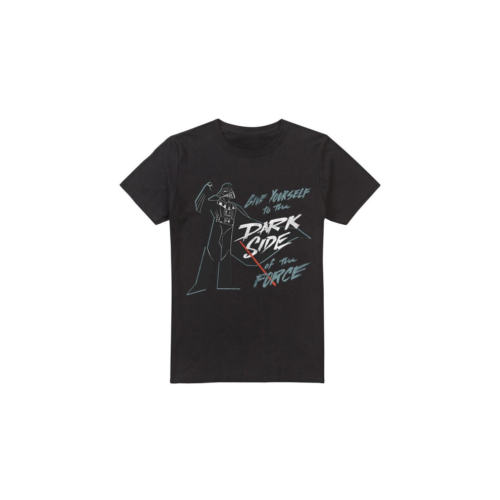Star Wars (Xxl, ) Mens Give Yourself To The Darkside T-Shirt Black