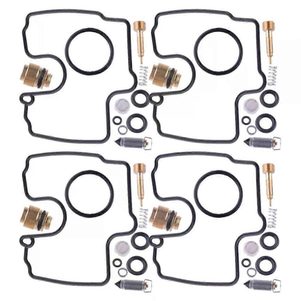 4-Piece Carburetor Repair Kit Compatible With Yamaha Yzf-R1 (1998Â2001) 9174446939321