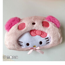 (Hello Kitty) My Sanrio Melody Cinnamon Plush Bag Pen Stationery Case Presents Student Girl