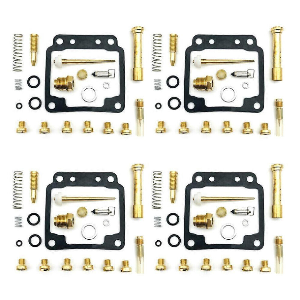 4-Piece Carburetor Repair Kit Compatible With Yamaha Xj750 Xj 750 Seca 1982-1985, Spare Parts 9174446948415