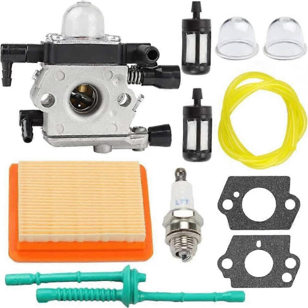 Carburetor Compatible With Stihl Mm55 Mm55c Tiller 4601-120-0600. Replaces Zama C1q-S202a Carburetor With Air Filter. 9174446965641