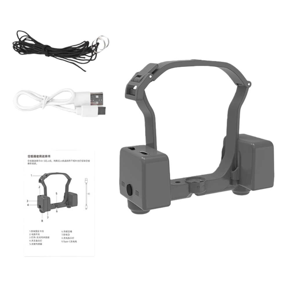 Wedding Rings Delivery Clip And Fishing Baits Dropper For Air 3 Uavs 7695001207959