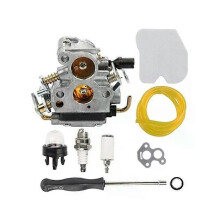 Carburateur en luchtfilter, brandstofleidingfilter. Compatibel met Husqvarna 235 235E 236 240 E kettingzaag en Jonsered CS2234 CS2
