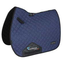 (17in - 18in, Navy) ARMA Sport XC Ditsy Print Horse Saddlecloth