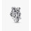Pandora Pandora Disney Daisy Duck Openwork Charm Sterling Silver 793910C00 1