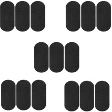 15 Peças de Filtros para Ventiladores de Teto para Lâminas Adesivos Fáceis de Colocar Filtro de Ventilador de Carbono de Ativado para Ventilador
