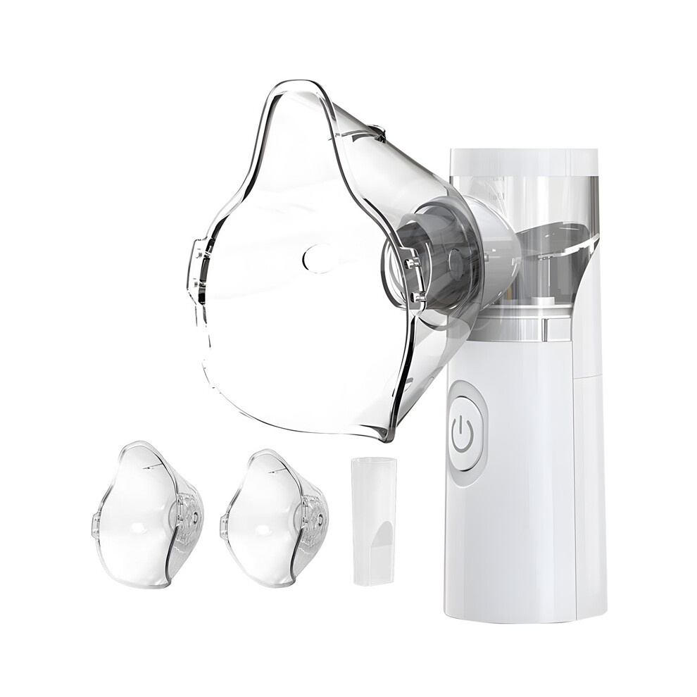 Stoyotu White (White) Humidifier Inhaler Tools Nebulizer Asthma Medical Handhe Portable Nebulizer Inhalator Adult Kids Mini Silent Steam Nasal