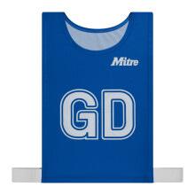 (M, Blue) Mitre Unisex Adult Training Bib (Pack of 7)