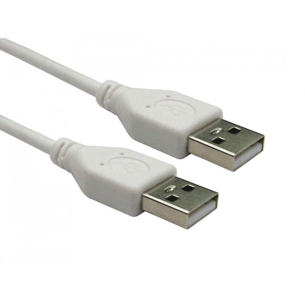 Cdl 1Mtr Usb 2.0 A M-M White 5055781249020