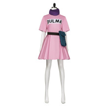 (XS) Bulma Inspired Cosplay Outfit Women Sci Fi Bodysuit Anime Character Party Wear