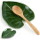 Leaf Ceramic Spoon Rest, Keeps Counters Clean, for Stove Top and Kitchen Counter, Decorative Green Spoon Holder 1