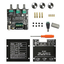 ZK-302T Cyfrowy Moduł Zasilania 2.0 Stereo Dual Mercy 30W + 30W Wzmacniacz Mocy Audio 5.1