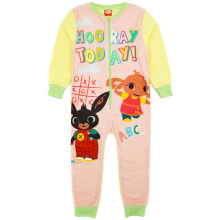 (3-4 Years, Multicoloured) Bing Bunny Childrens/Kids Hooray Today Sleepsuit