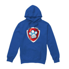 (S, Royal Blue) Paw Patrol Mens Badge Hoodie