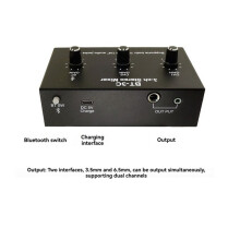 3-CH Stereo Mixer Volume Adjustment 5.4 Audio Instrument Mic Mixer Expander Mixing Console