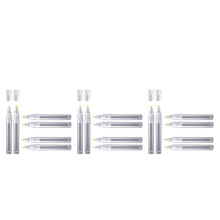 18 Empty Fillable Blank Paint Pen Markers Refillable Fine Tip Graffiti Markers Acrylic Markers for Oil Painting