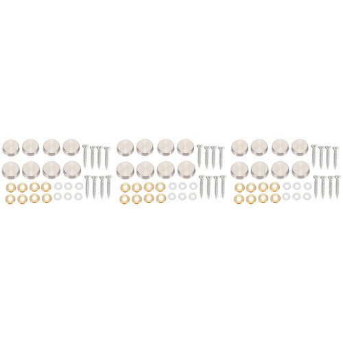 Bouchon à Vis en Acier Inoxydable de 16 Mm (24 PièCes)