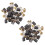 For  CB408 Carbon Brushes Motor 14mm X 9mm X 6mm 40Pcs 1