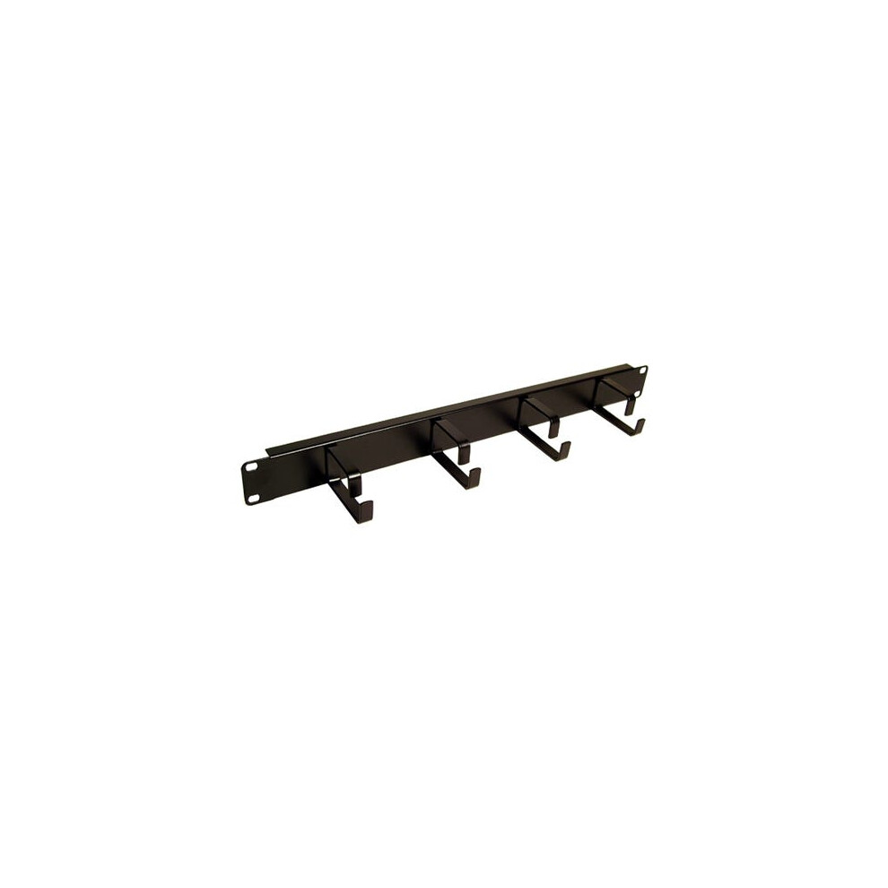 Cablenet 1U 65Mm 4 Ring Cable Management Bar Black 5056750315708