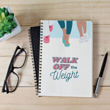 Spirals Binding Activity Journal Notebook Perfect for Recording Training Date