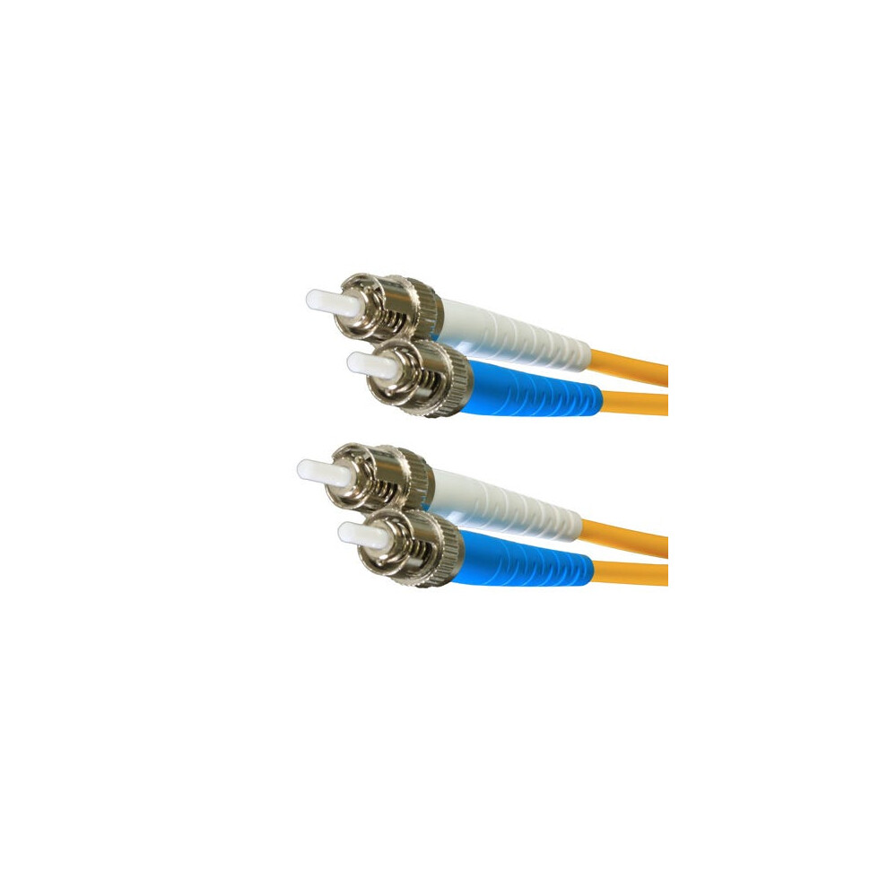 Cablenet 3M Os2 9/125 St Upc - St Upc Duplex Lsoh Fibre Patch Lead Yellow 5056750318242