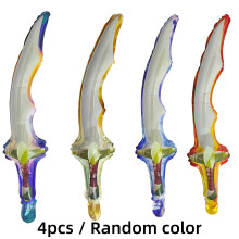 (4pcs) Balão Inflável Espada Pirata 4 Cores
