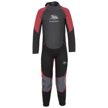 (5-6 Years, Merlot Marl) Trespass Boys Wetsuit Full Length 3mm Amigo
