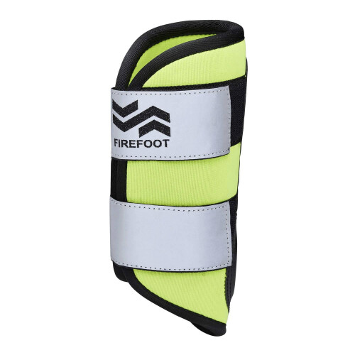 (Full, Yellow) Firefoot Reflective Horse Tendon Boots