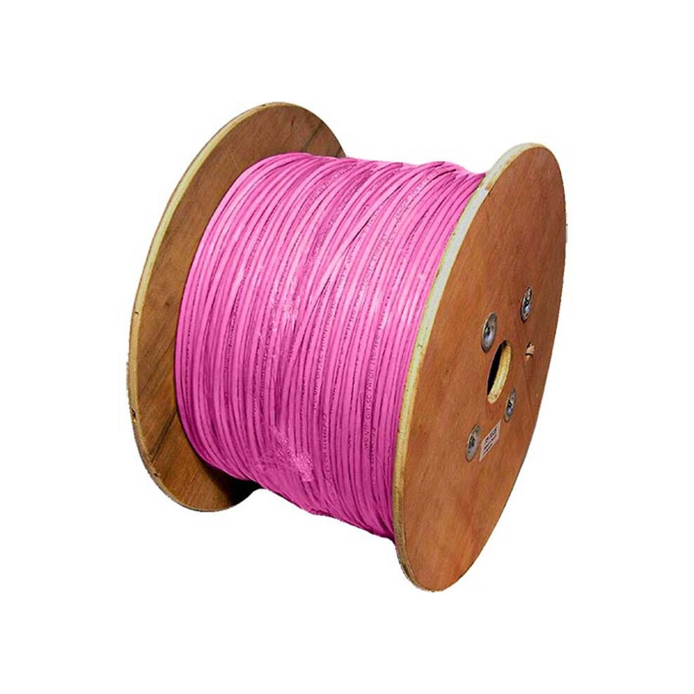 Cablenet Cat6a S/Ftp Lsoh 26Awg Stranded Patch Cable 500M Reel Pink 5056750304078