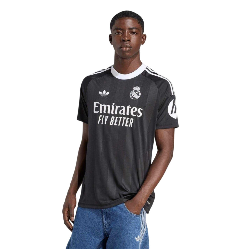 Adidas (Xl, ) Unisex Adult 2025/2026 Real Madrid Cf Goalkeeping Third Jersey Black