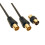 CDL 5m TV Cable+Female Coup -Black 1