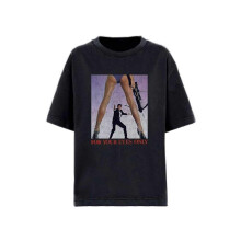 (XL, Black) James Bond Unisex Adult For Your Eyes Only T-Shirt