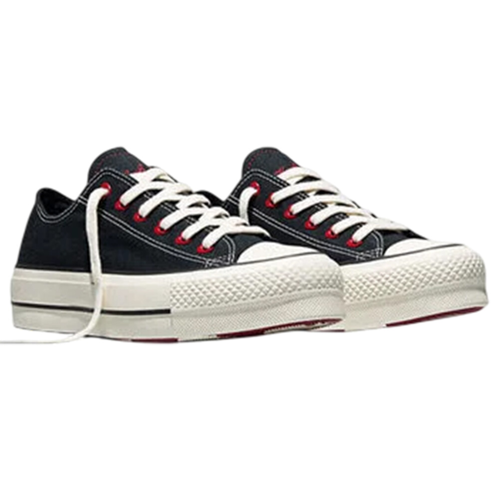 Converse (8 Uk, ) Womens/Ladies Chuck Taylor Canvas Platform Shoes Black