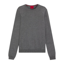 (M, Grey) Hugo Boss Mens San Cedric-M1 Crew Neck Jumper