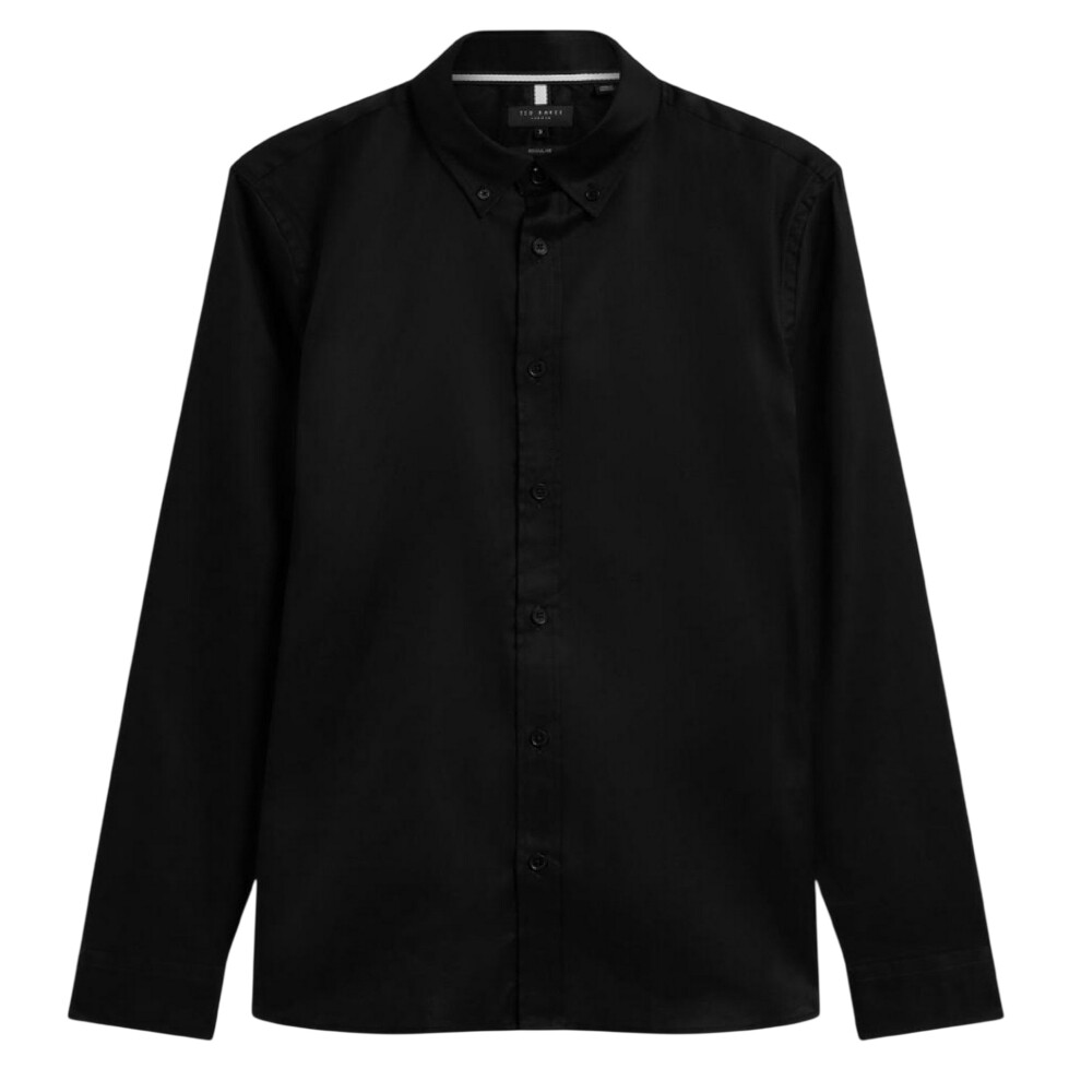 Ted Baker (S, ) Mens Allardo Oxford Shirt Black
