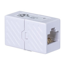 Cablenet Cat6 RJ45 UTP Female - Female White Coupler