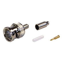 Cablenet BNC 4 Part Crimp Plug RG179 Turned (PK 100)