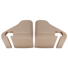 1 Par de Capas para Suporte de Assento Direito da Fileira do Meio para 05-08 81195-SFE-J01ZD 81595-SFE-J01ZD Capa de Acabamento do