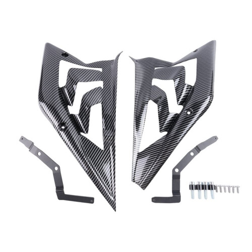 Side Panel Cover Frame Spoiler Guard Fairing  Side Panel Shell for  675SR Motorcycle Accessories ABS Carbon