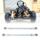 255mm Go Kart Steering Tie Rod Kit 8mm 6