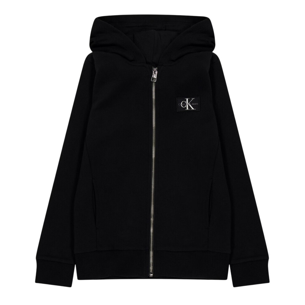 Calvin Klein (14 Years, Black) Childrens/Kids Jeans Hooded Sweatshirt