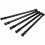 10 Pack Cupboard Bars Tensions Rod Spring Curtain Rod for DIY Projects, Extendable Width, 11.81 to 20 Inches (Black) 2