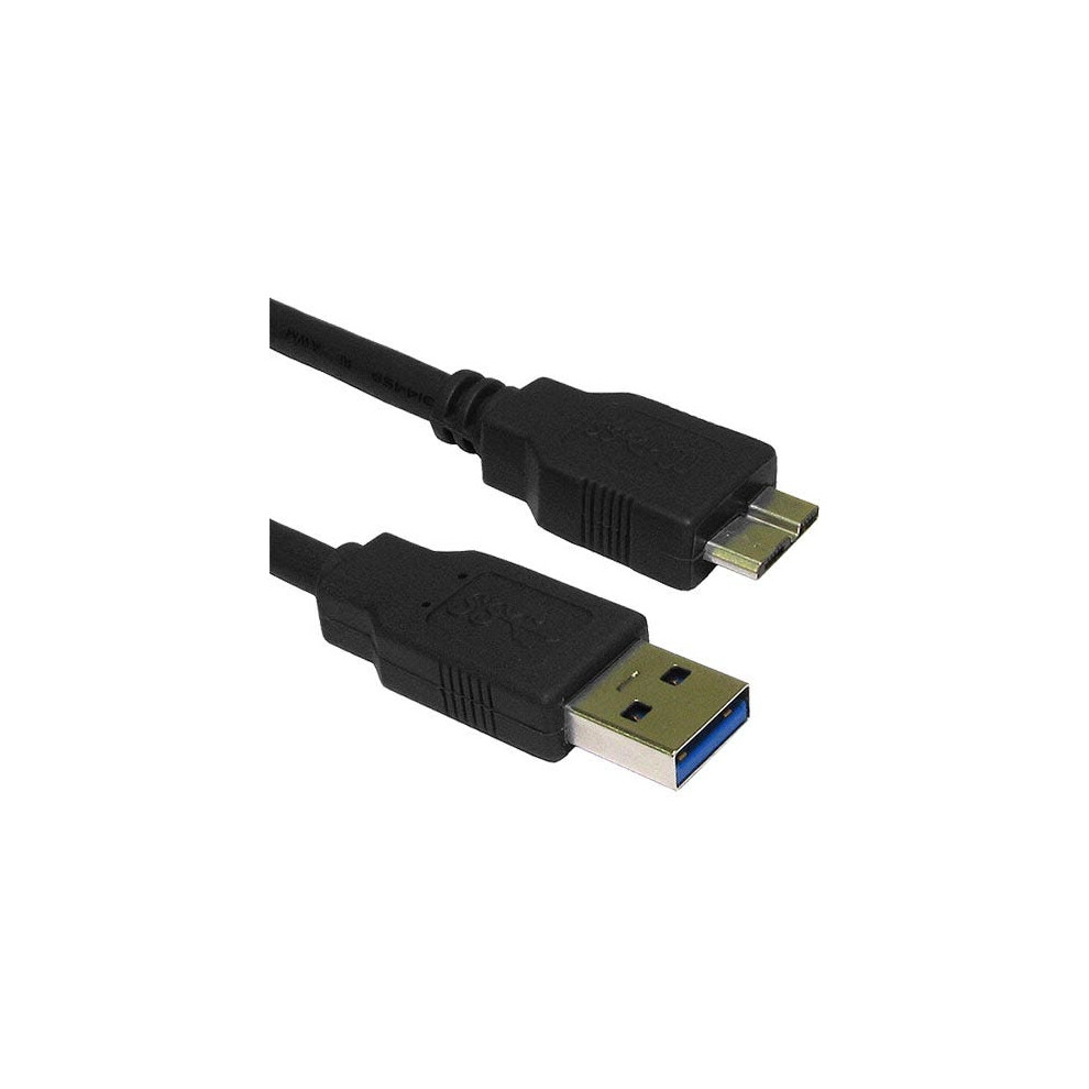 Cablenet 2M Usb 3.0 Type A Male - Usb B (Micro) Male Pvc Cable Black 5056750305747