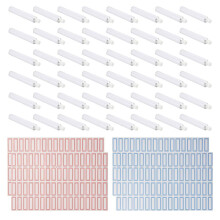 96 Pcs Empty Aluminum Paint Tubes 20Ml Paint Tubes for Making Paint and Store Remaining Paint Acrylic Oil with 4 Label