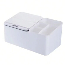 Intelligent Induction Electric Desktop Storage Box Rack Jewelry Finishing Skin Care Tissue Box Office Snack Box