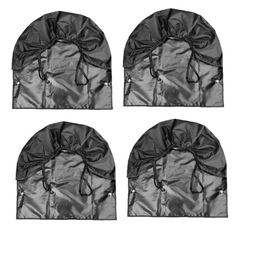 4 Peças de Capa Protetora para Pneu de Roda de Carro À Prova D'Água UV para RV, Carro, Caminhão, 30-32 Polegadas