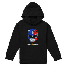 (5-6 Years, Black) Power Rangers Childrens/Kids Spliced Head Pullover Hoodie
