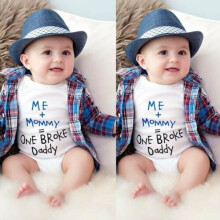 (Blue, 0M-3M) Girls Baby Boys Infant Romper Jumpsuit Bodysuit Sunsuit Clothes Outfits
