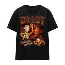 (XXL, Black) Toy Story Womens/Ladies Sheriff Woody Homage T-Shirt